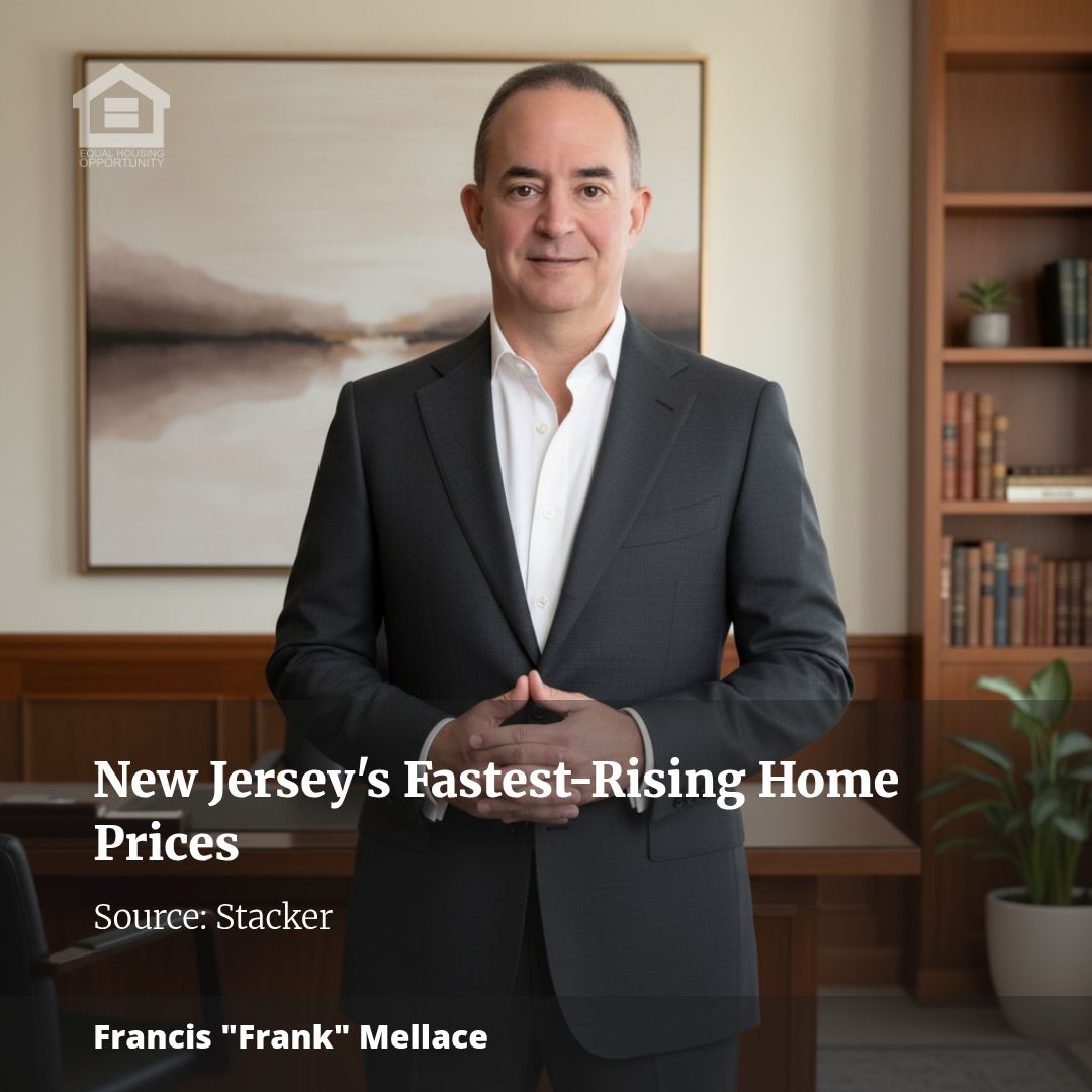 Cities with the fastest-growing home prices in New Jersey